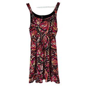 Style & Co Women's Print Sleeveless Dress Size XL